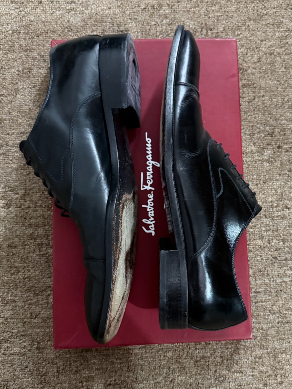 Salvatore Ferragamo Black Men’s Shoes - Picture 6 of 9